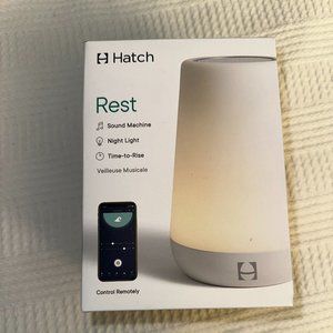 Hatch Baby Rest Sound Machine Night Light & Time-to-Rise in White